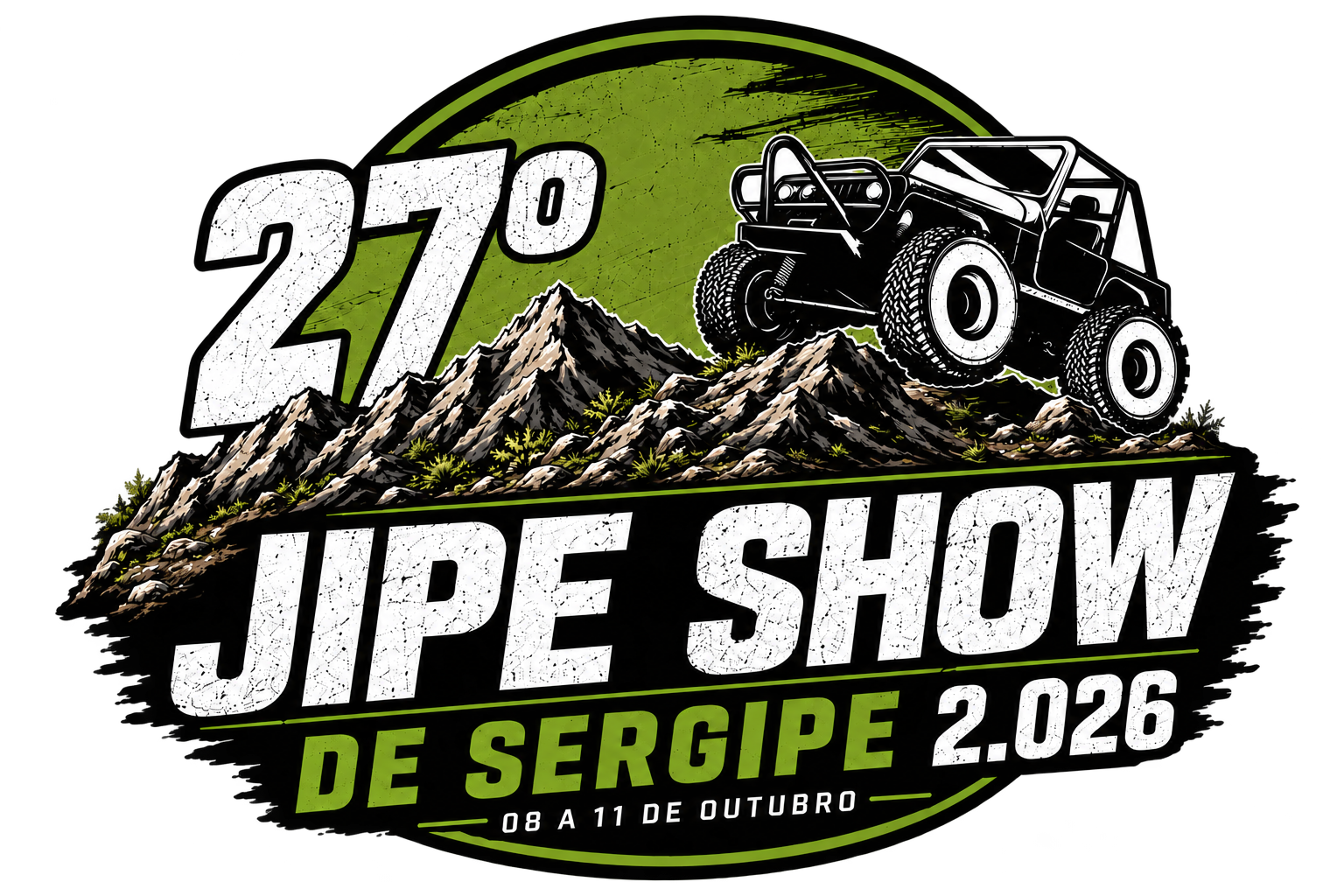 Logo do 27º Jipe Show de Sergipe 2026