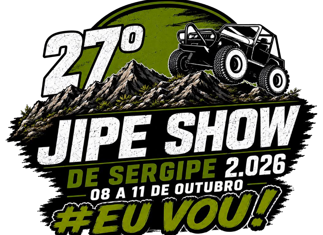 Logo do 27º Jipe Show de Sergipe 2026